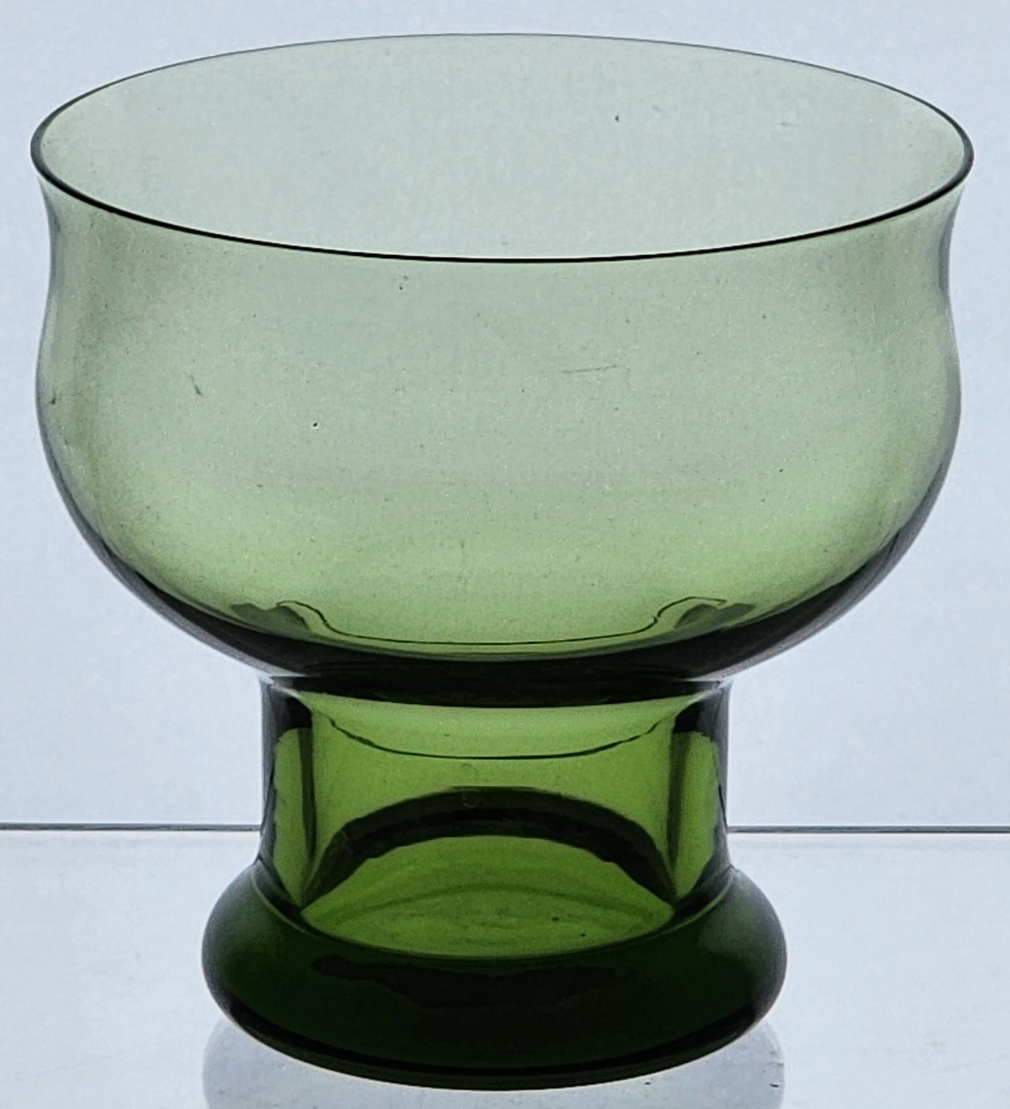 Lenox green clarion Crystal Made in USA Mt Pleasant PA