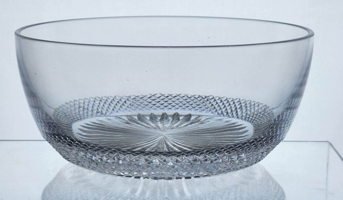 Hand cut lead crystal bowl, Can be customized ,glass