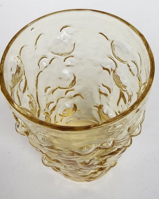 8 piece Bryce El Rancho glass gold drink glass