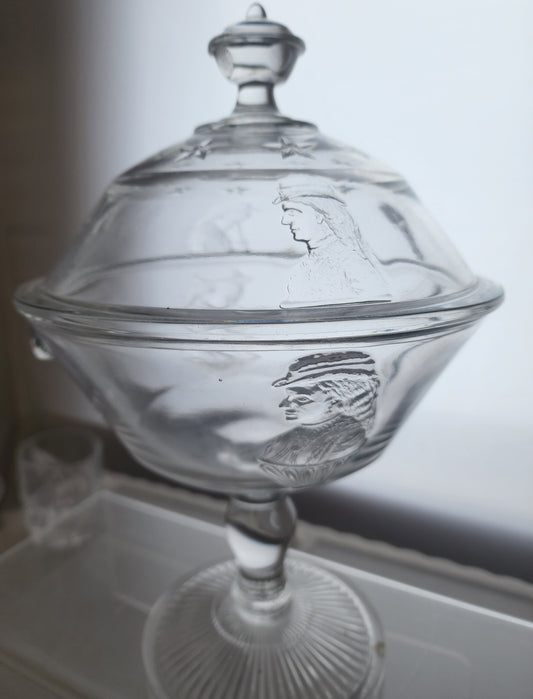 Actress eapg glass compote