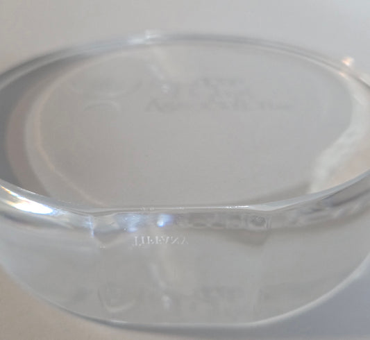 Signed Tiffany Plaque etched glass American Cut Glass Association