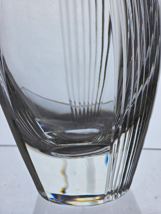 Lenox Cut glass Crystal Triumph large vase Made in USA Signed