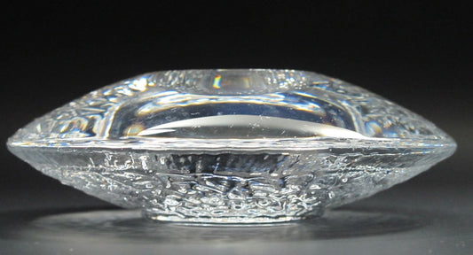 Signed orrefors candle holder, CRYSTAL - O'Rourke crystal awards & gifts abp cut glass