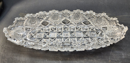 ABP Crystal Cut Glass celery Prima Donna Clark