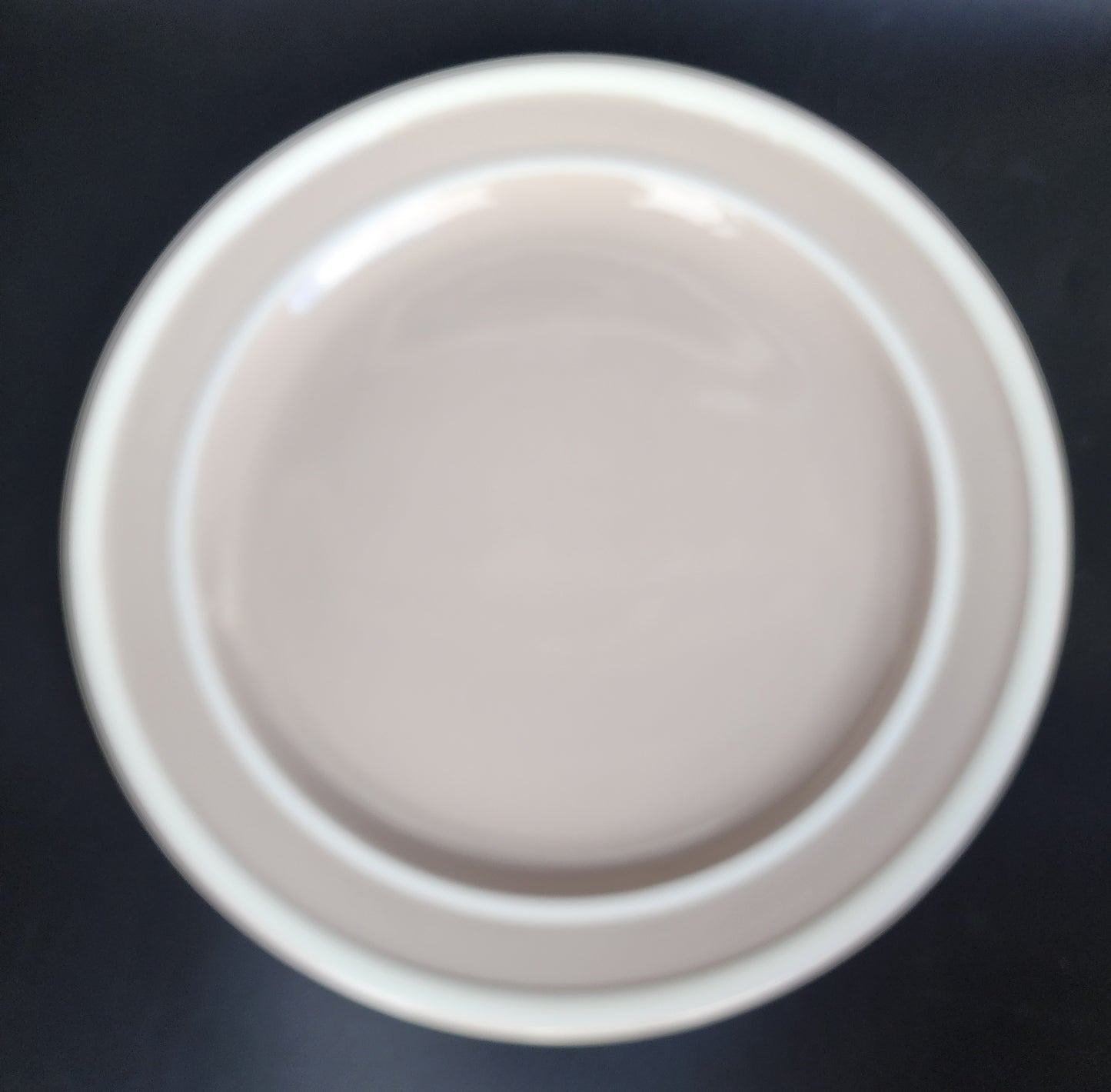 Pair lenox Kate Spade cream strip salad plates Beige