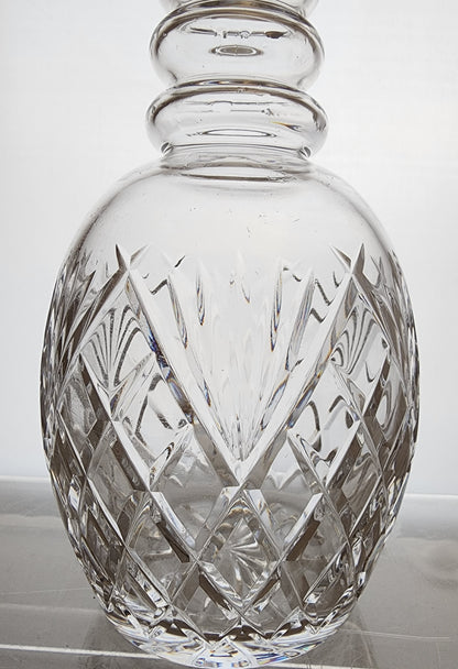 Galway Ashford Vintage hand cut glass decanter