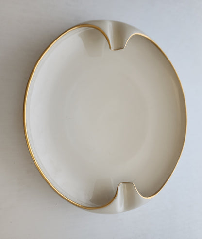 Sign lenox dish Made in usa Gold mark