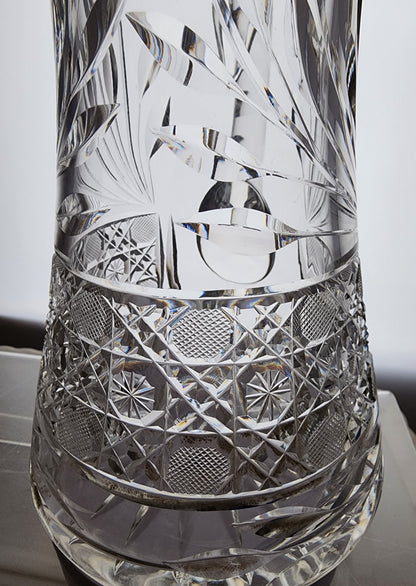 Antique Pitcher Cut Glass Harvard