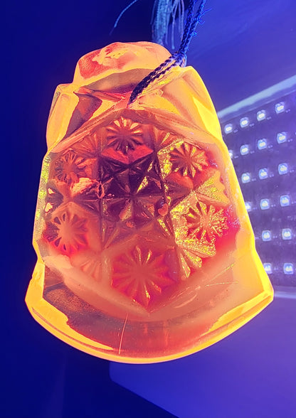 Christmas Glass ornament / suncatcher