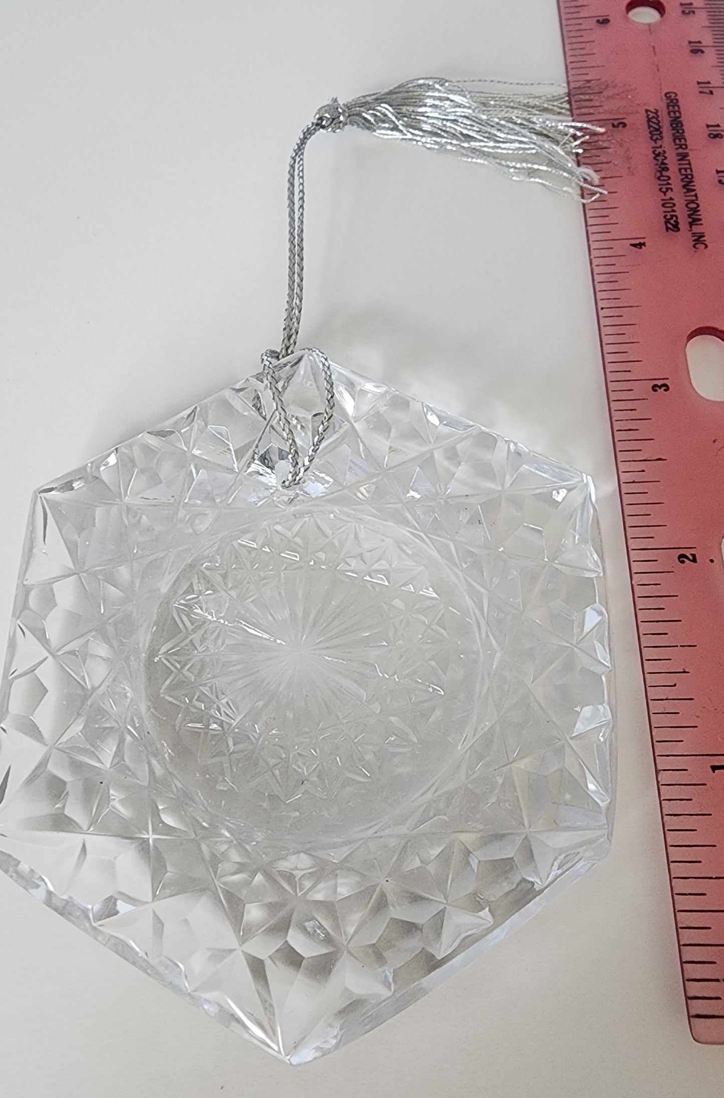 Christmas Glass ornament / suncatcher