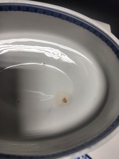 Blue a nd white soups Tureen