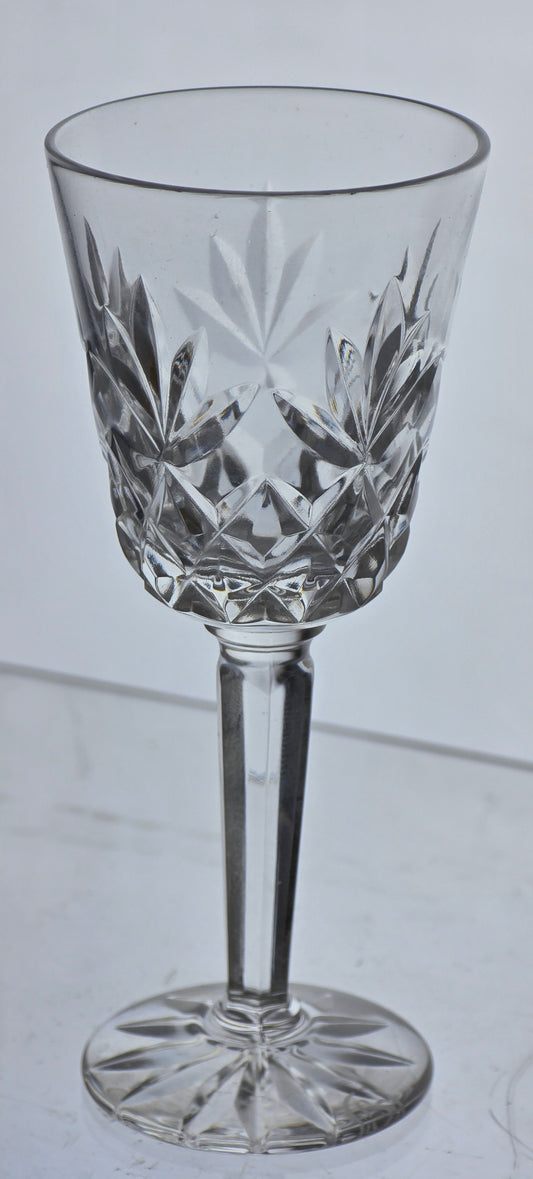 Lenox Cut glass Charleston liquors Crystal pair