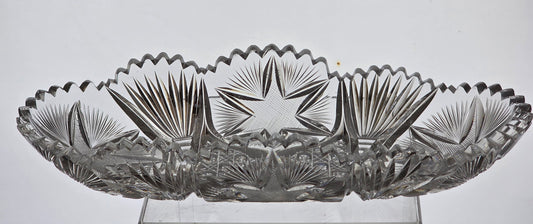 ABP Crystal Cut Glass celery star