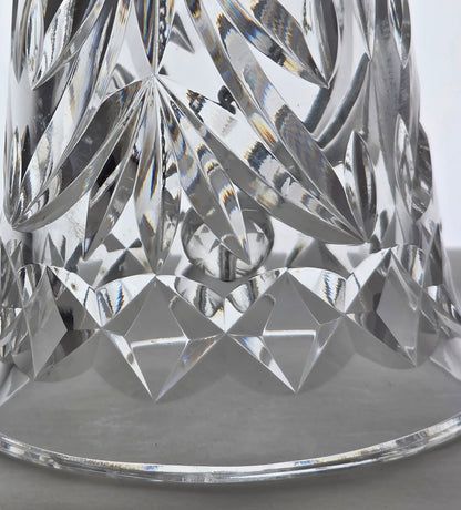 Signed Waterford Hand Cut glass BELL
