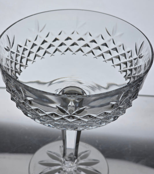 2 Lenox Beaconhill dessert glass Crystal Made in USA Mt Pleasant PA