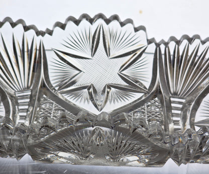 ABP Crystal Cut Glass celery star