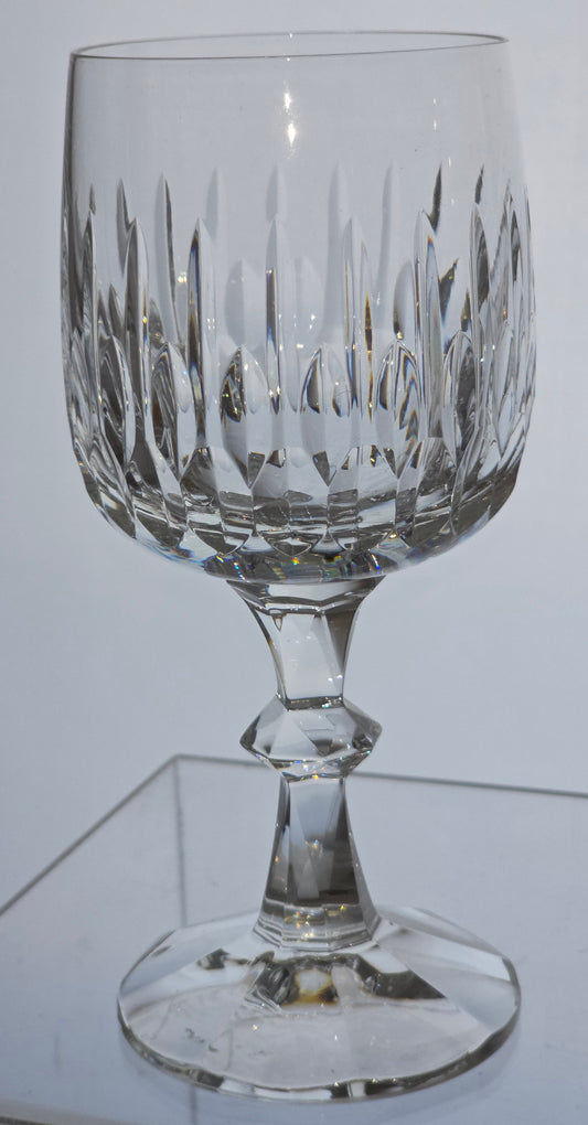 2 piece Schott - Zwiesel cut glass Crystal wine glass