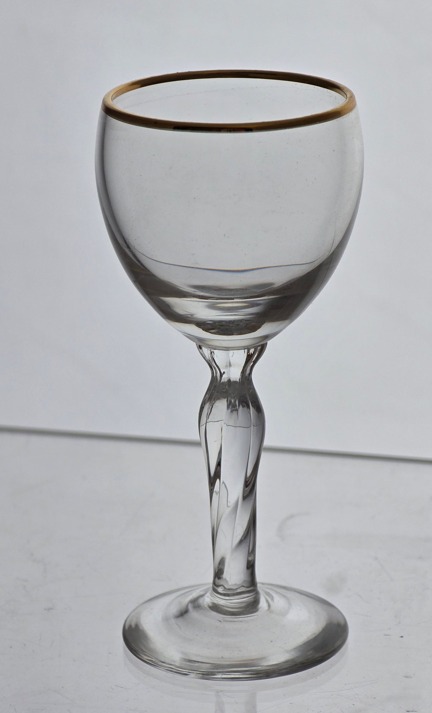 Lenox Crystal Monroe cordial  Made in USA Mt Pleasant PA mouth blown