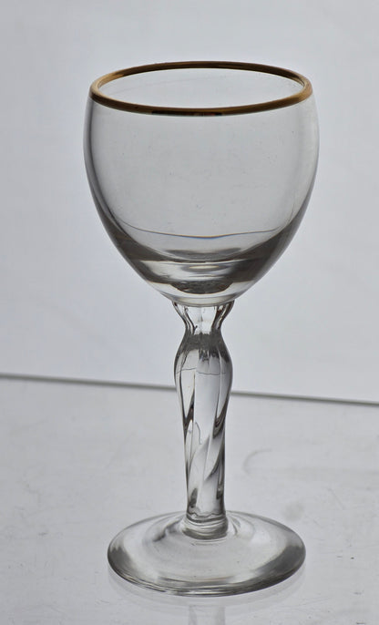 Lenox Crystal Monroe cordial  Made in USA Mt Pleasant PA mouth blown