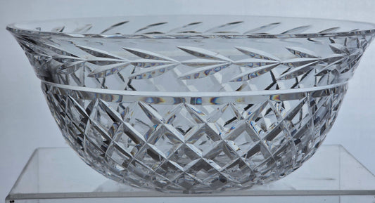 Signed Waterford CRYSTAL Glendale bowl wat06