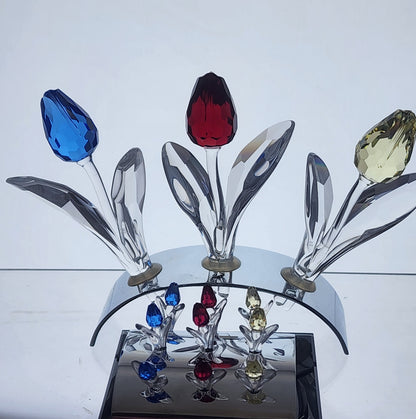 Swarovski crystal Tulip figurine DWH004