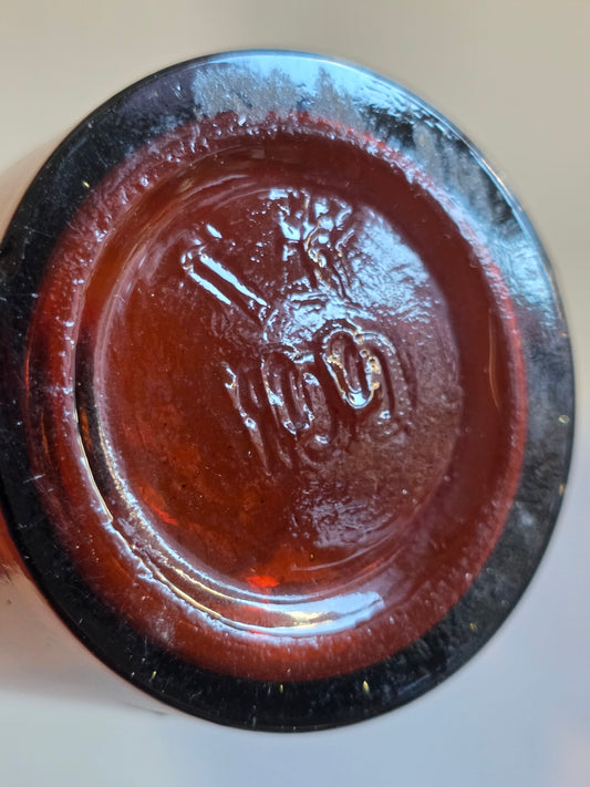 Anesthesia administration brown drip bottle civil war