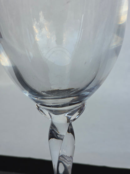 Signed Lenox Crystal Rythm wine replacement