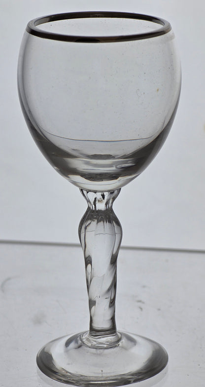 Lenox Crystal Monroe cordial  Made in USA Mt Pleasant PA mouth blown