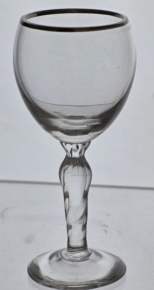 Lenox Crystal Monroe cordial  Made in USA Mt Pleasant PA mouth blown