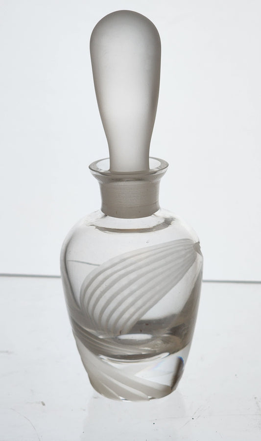 LENOX Crystal perfume bottle Windswept