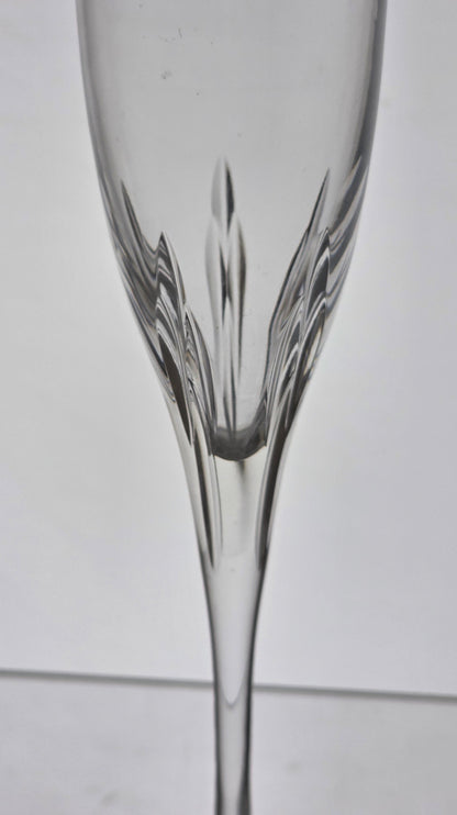 Lenox Cut glass firelight flute Crystal Made in USA