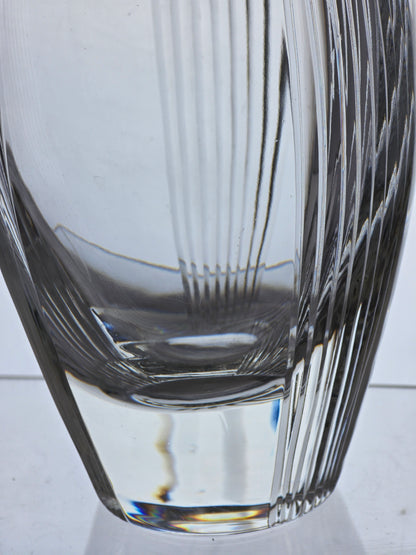 Lenox Cut glass Crystal Triumph large vase Made in USA Signed