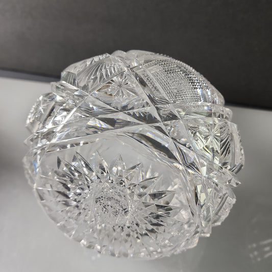 ABP Carafe American Brilliant Period hand Cut Glass Dorflinger