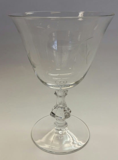 Bryce Autumn goblet Crystal - O'Rourke crystal awards & gifts abp cut glass
