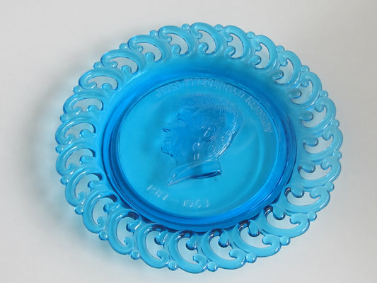 LE Smith John F. Kennedy blue plate