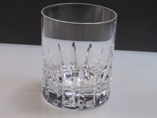 Hand cut DOR whiskey glass Double on the rocks ORourke