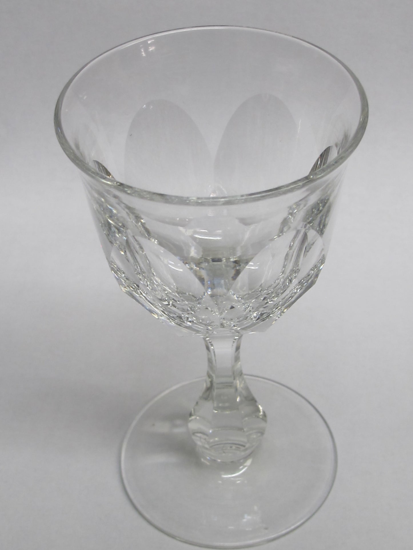 Cut glass Sherry signed WEBB England