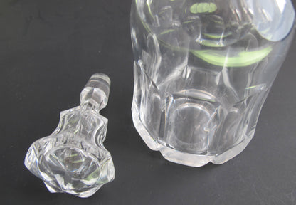 Cut Glass fluted  Antique Decanter quality at its best - O'Rourke crystal awards & gifts abp cut glass