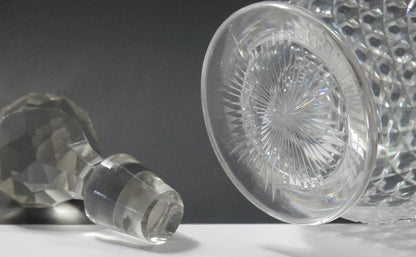 American Brilliant Period Cut Glass decanter,  Antique  ABP - O'Rourke crystal awards & gifts abp cut glass