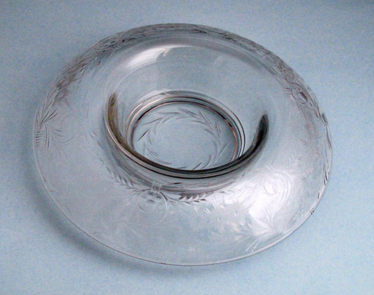 Hand Cut Glass roll out bowl Antique gift - O'Rourke crystal awards & gifts abp cut glass