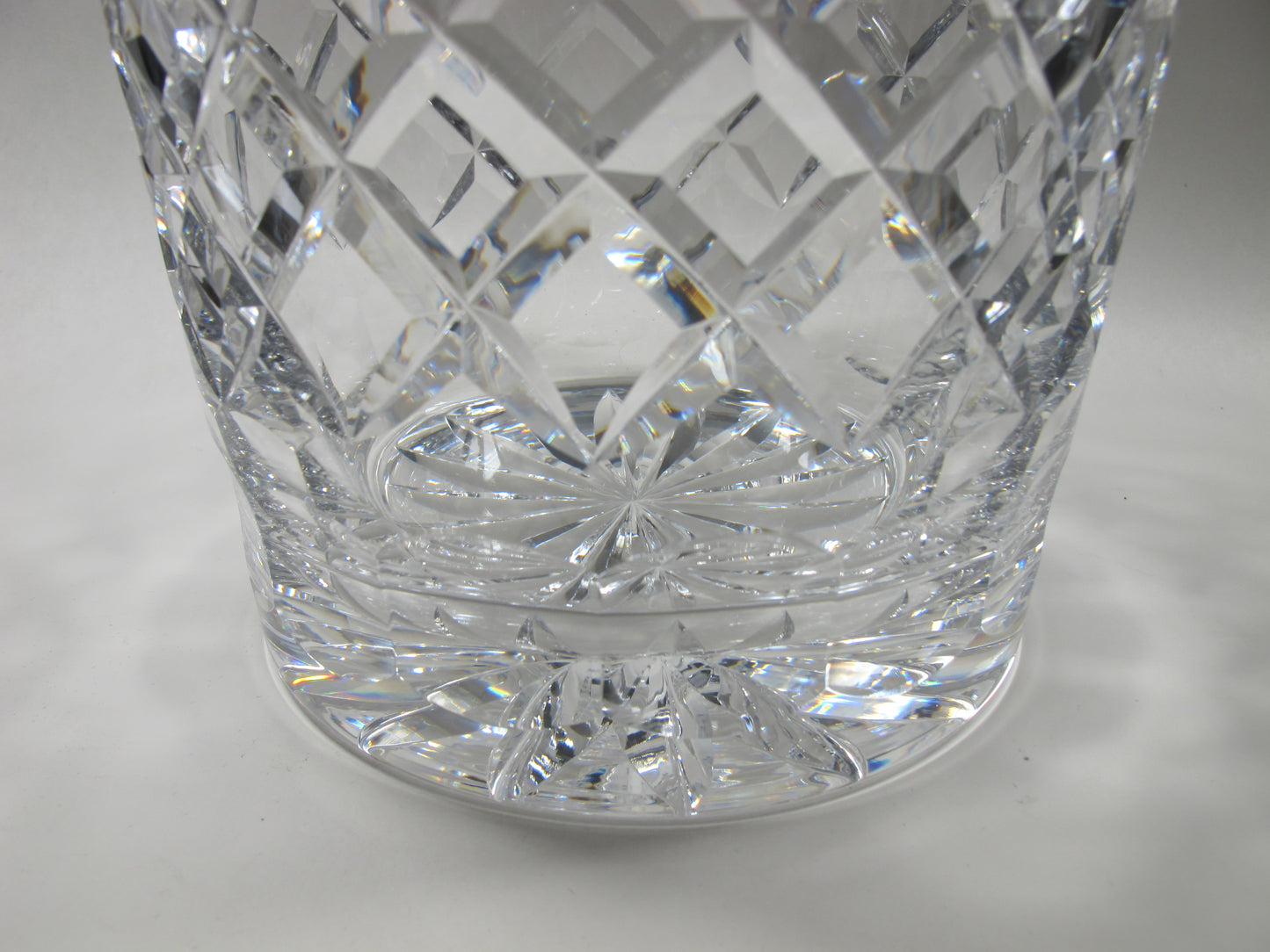 Hand cut glass Champagne bucket 24 % lead crystal Hand polished - O'Rourke crystal awards & gifts abp cut glass