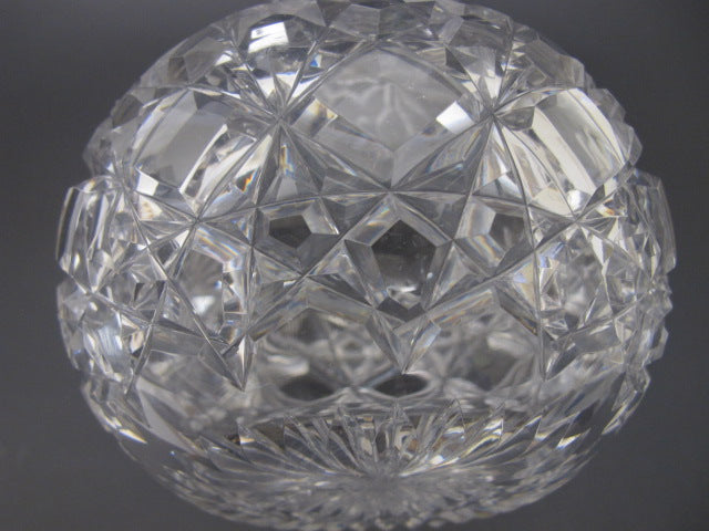 ABP Carafe American Brilliant Period hand Cut Glass block diamond - O'Rourke crystal awards & gifts abp cut glass