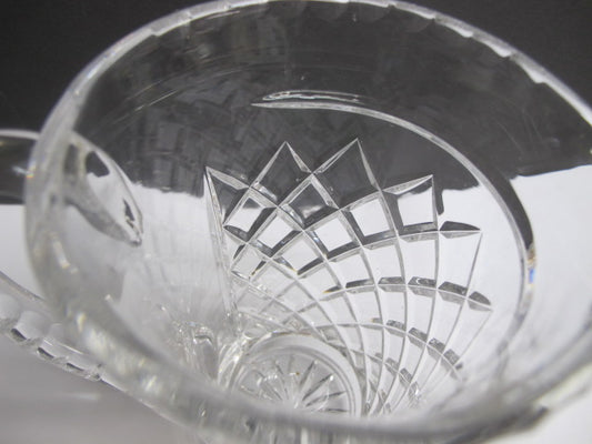 Cut glass Pitcher czechoslovakia lead crystal - O'Rourke crystal awards & gifts abp cut glass