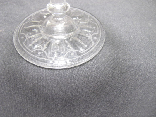 Signed Clear Glass Stemware Engraved - O'Rourke crystal awards & gifts abp cut glass